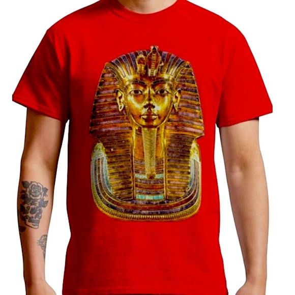 Vintage 90s Pharoah Graphic T-Shirt Sz. Medium - Picture 1 of 7
